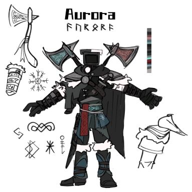 Viking cloth design for Aurora